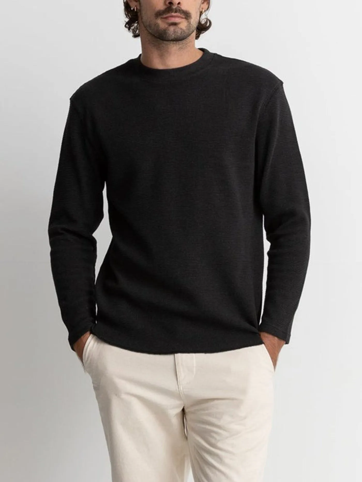 Classic Waffle Long Sleeve T-Shirt