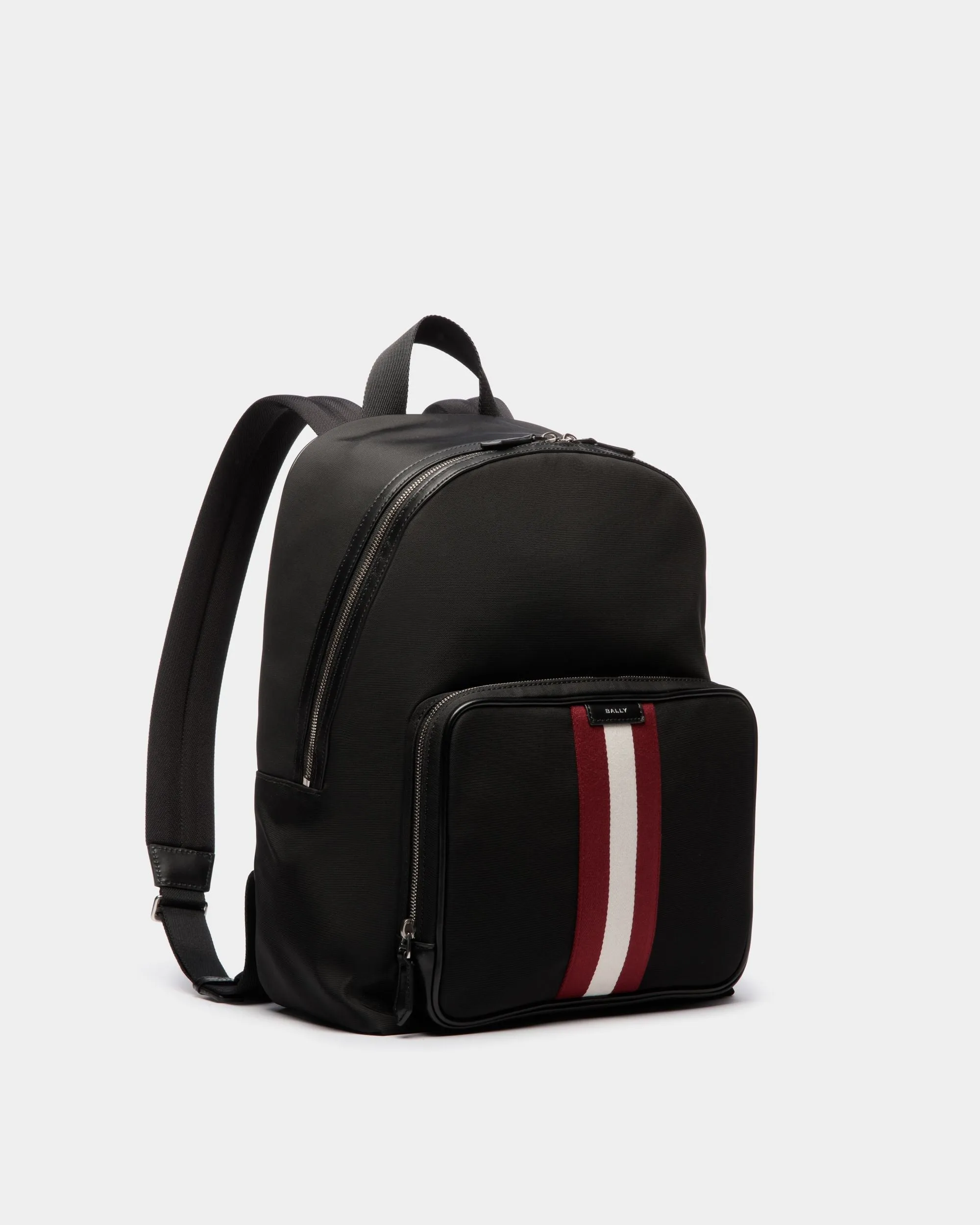 Code Backpack In Black Nylon 