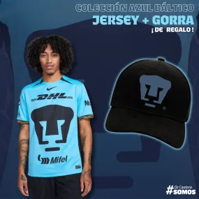 Colección Azul Báltico Hombre - Jersey Tercer Kit + Gorra de Regalo