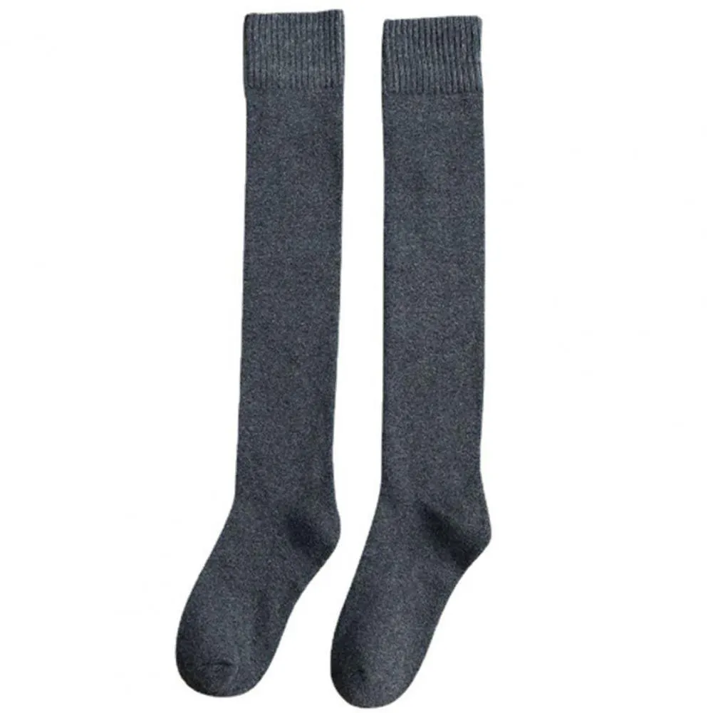 Cotton Knee High Socks Ins Fashion Girls Jk Calf Slim Long Socks