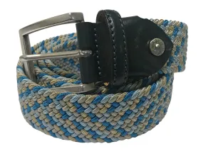 Cotton Stretch Belt Aqua