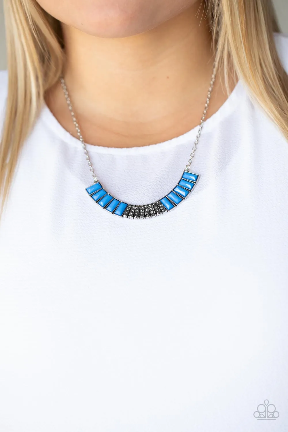 Coup de MANE - Blue Necklace