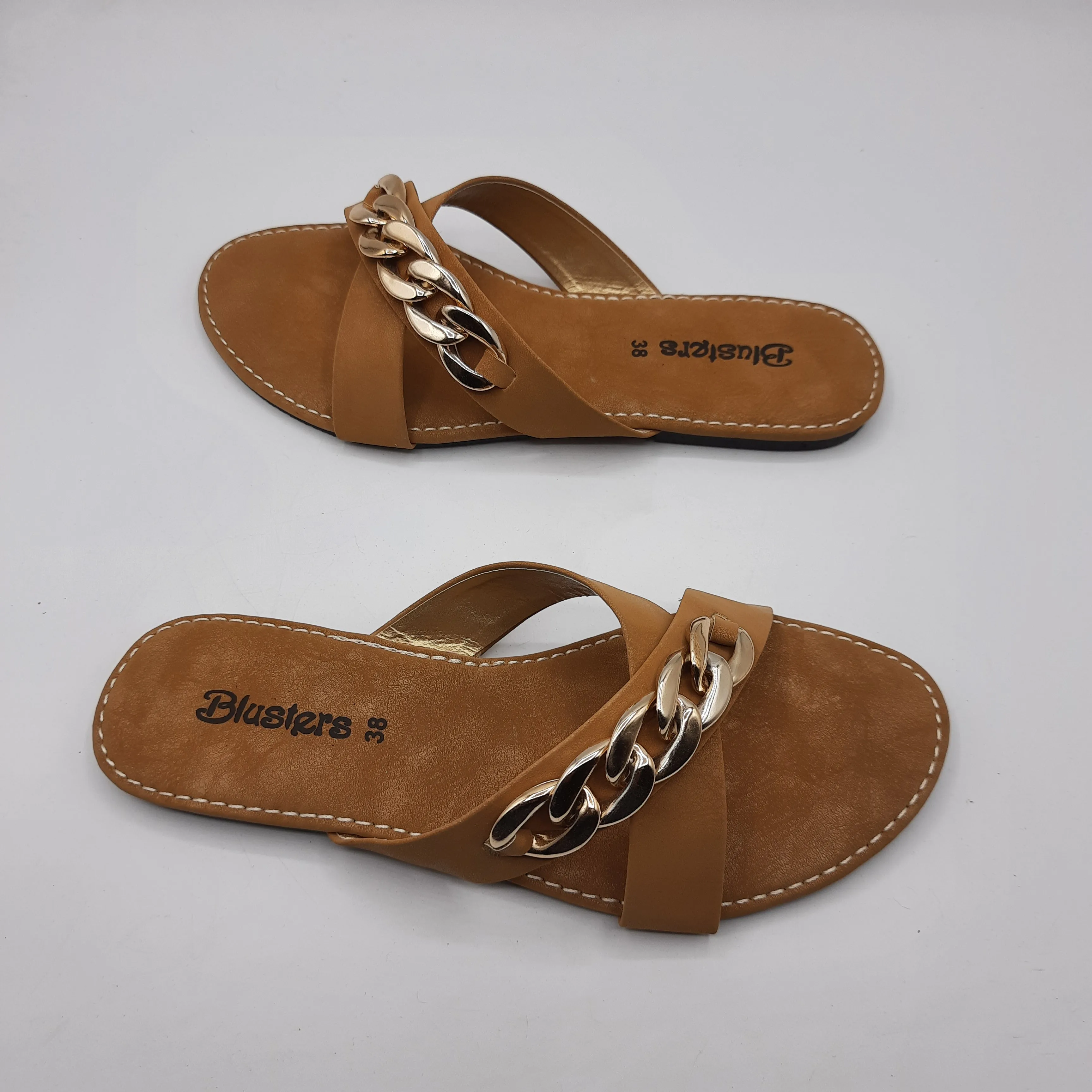 Cross Chain Slides (3 Colours)