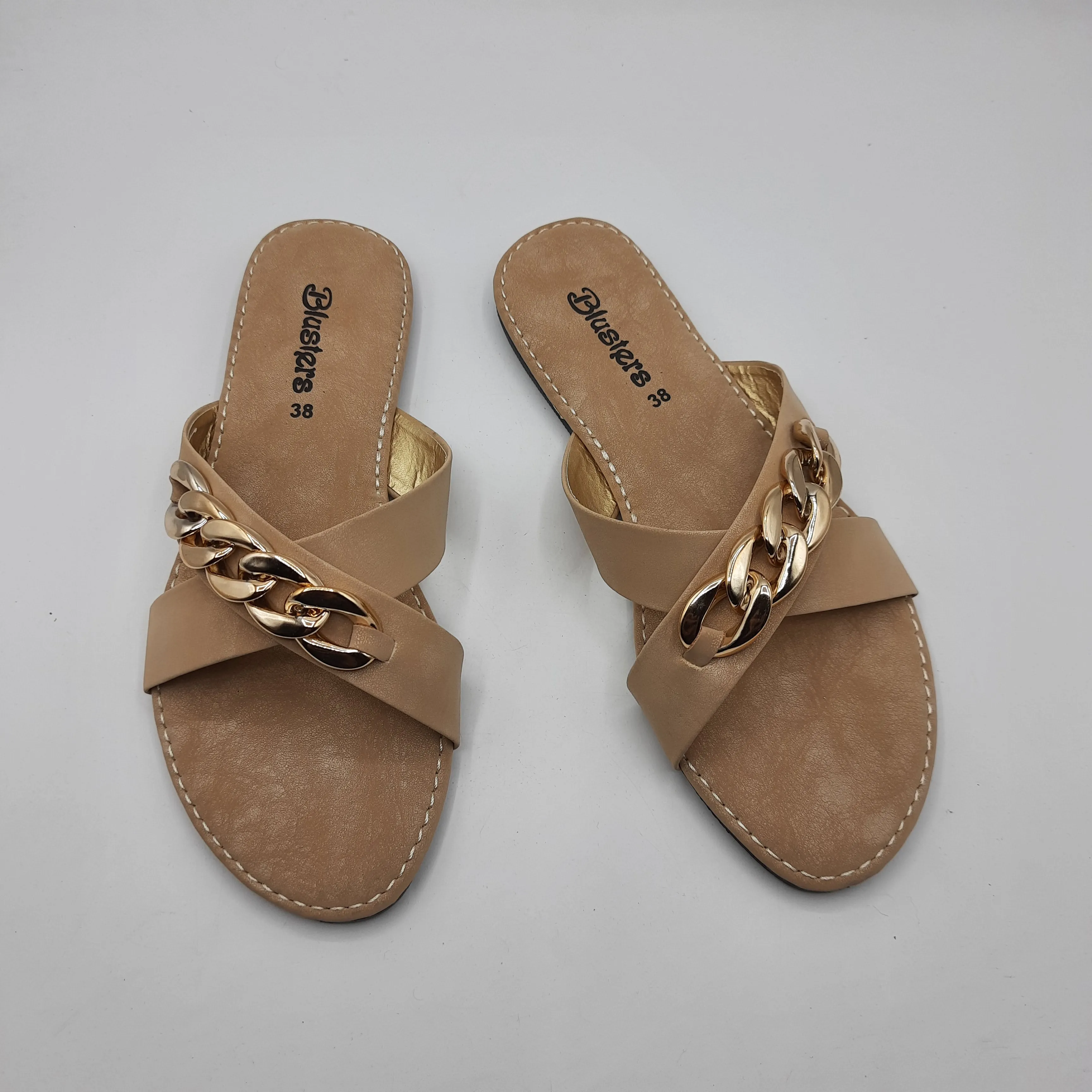 Cross Chain Slides (3 Colours)