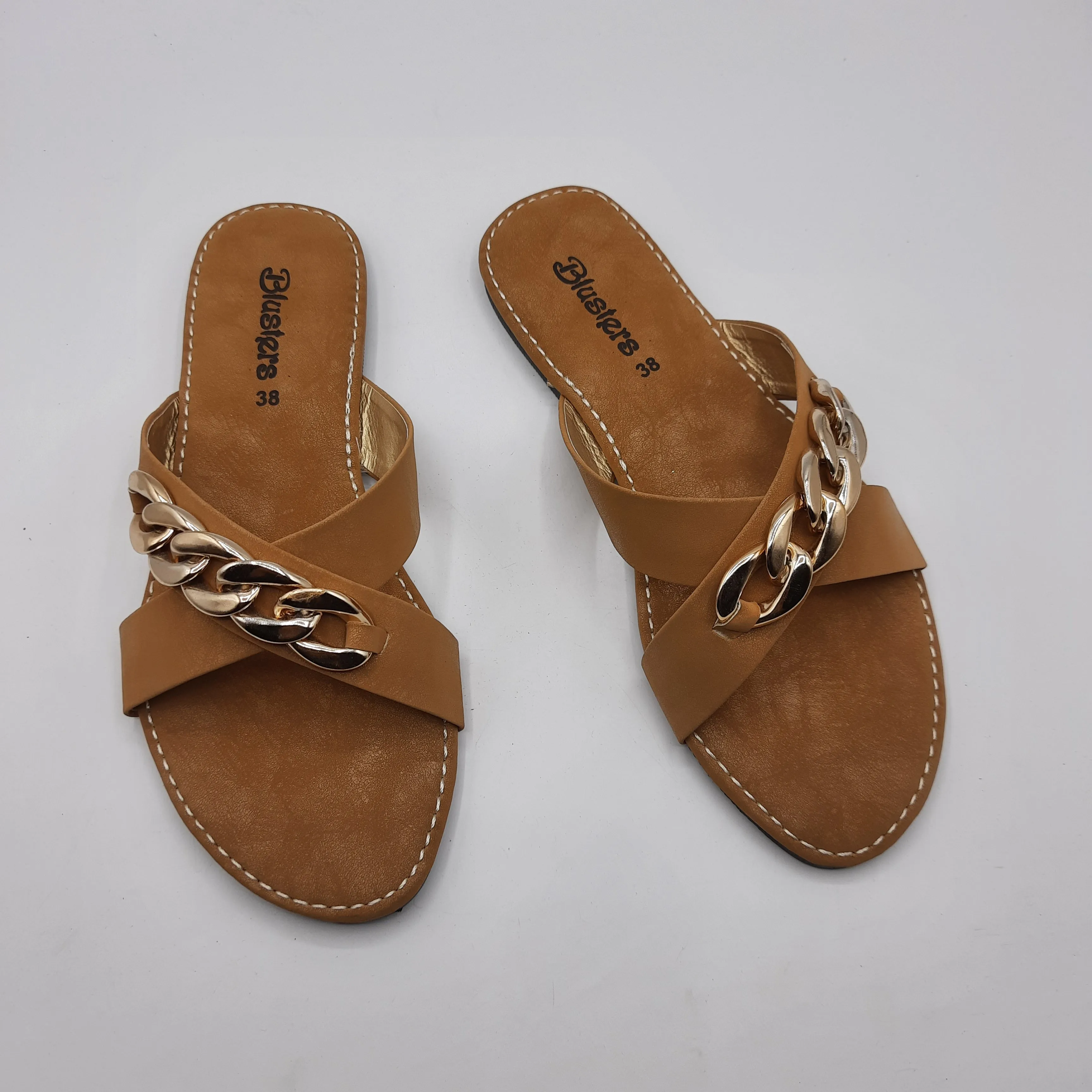 Cross Chain Slides (3 Colours)