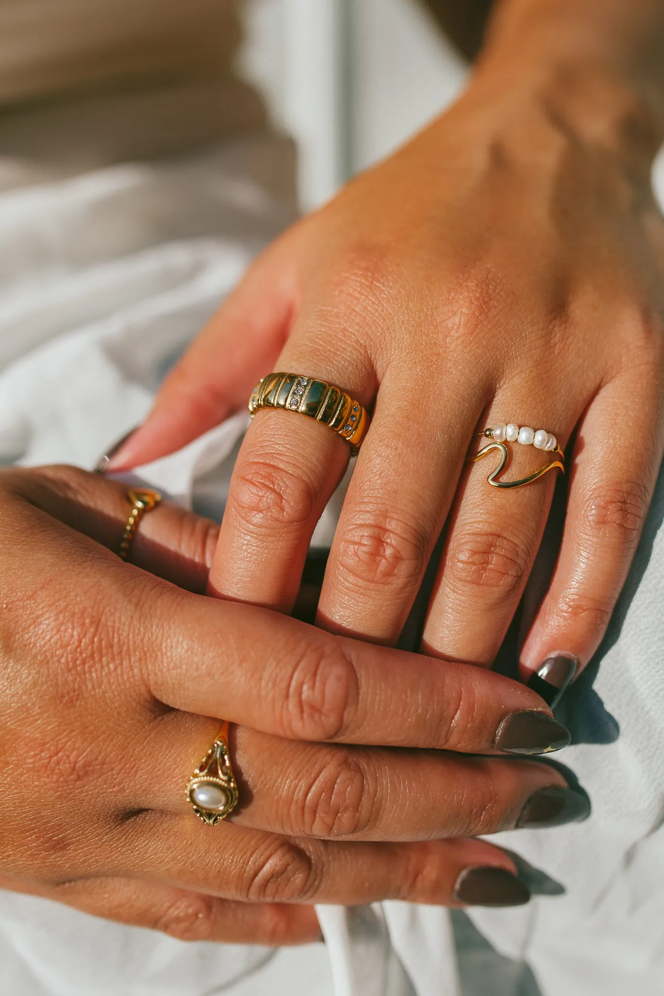 Dainty Pearl Ring