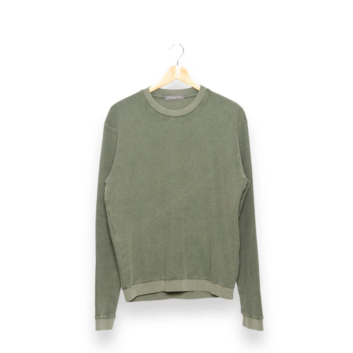 Daniele Fiesoli Wafer Crewneck DF 7181 443 cactus