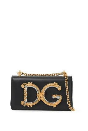 dg girls mini crossbody bag with BI1416 AW070 NERO