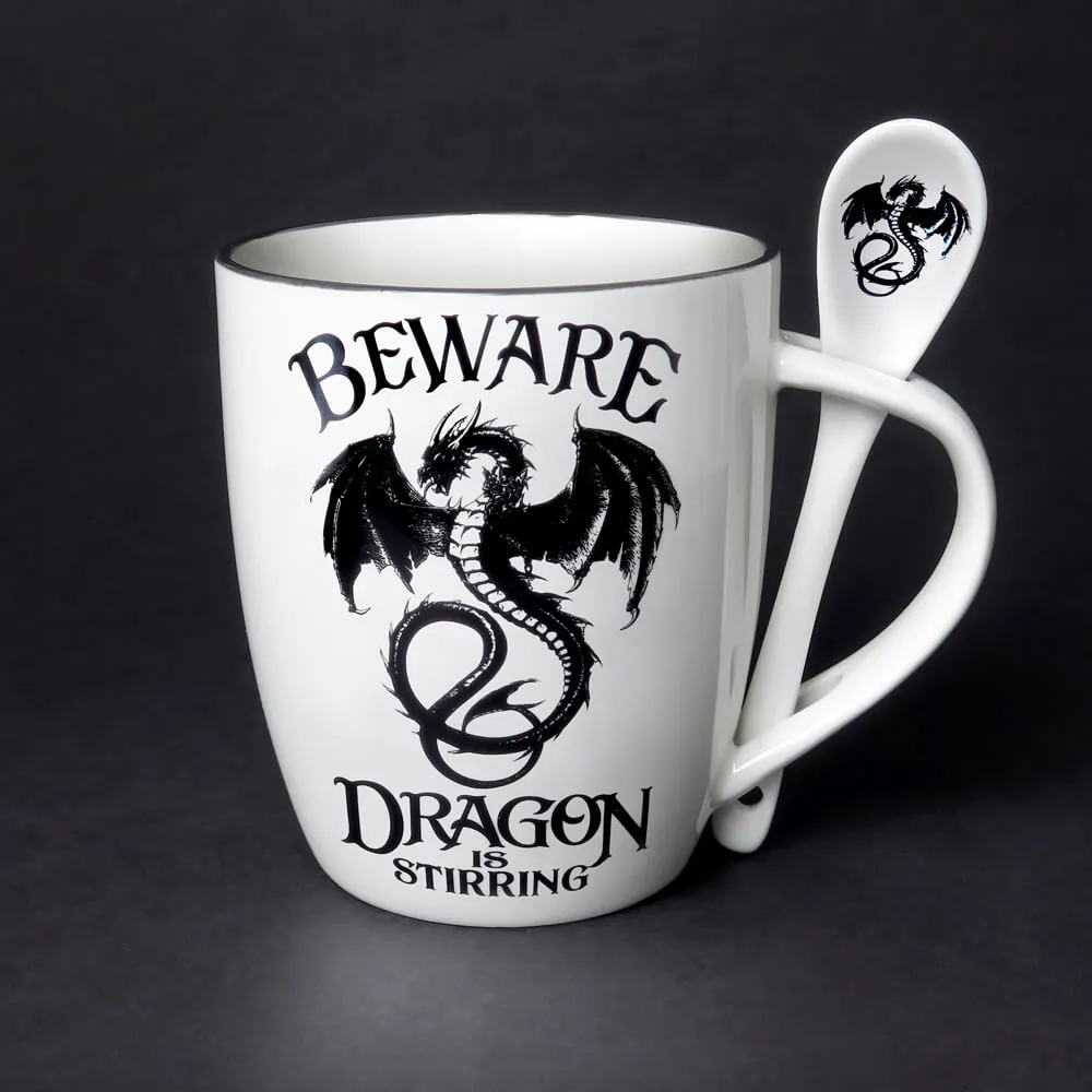 Dragon Is Stirring Mug & Spoon Set