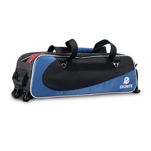 Ebonite Triple Tote Bowling Bag Blue