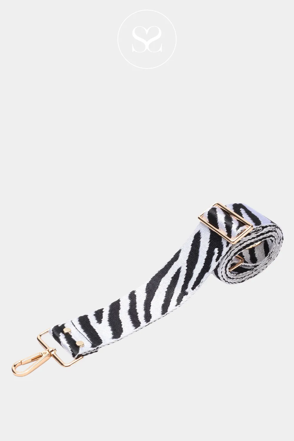 ELIE BEAUMONT - CROSSBODY STRAP - ZEBRA