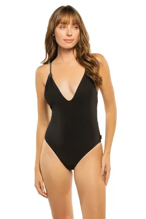 Emma Plunge One Piece Swimsuit