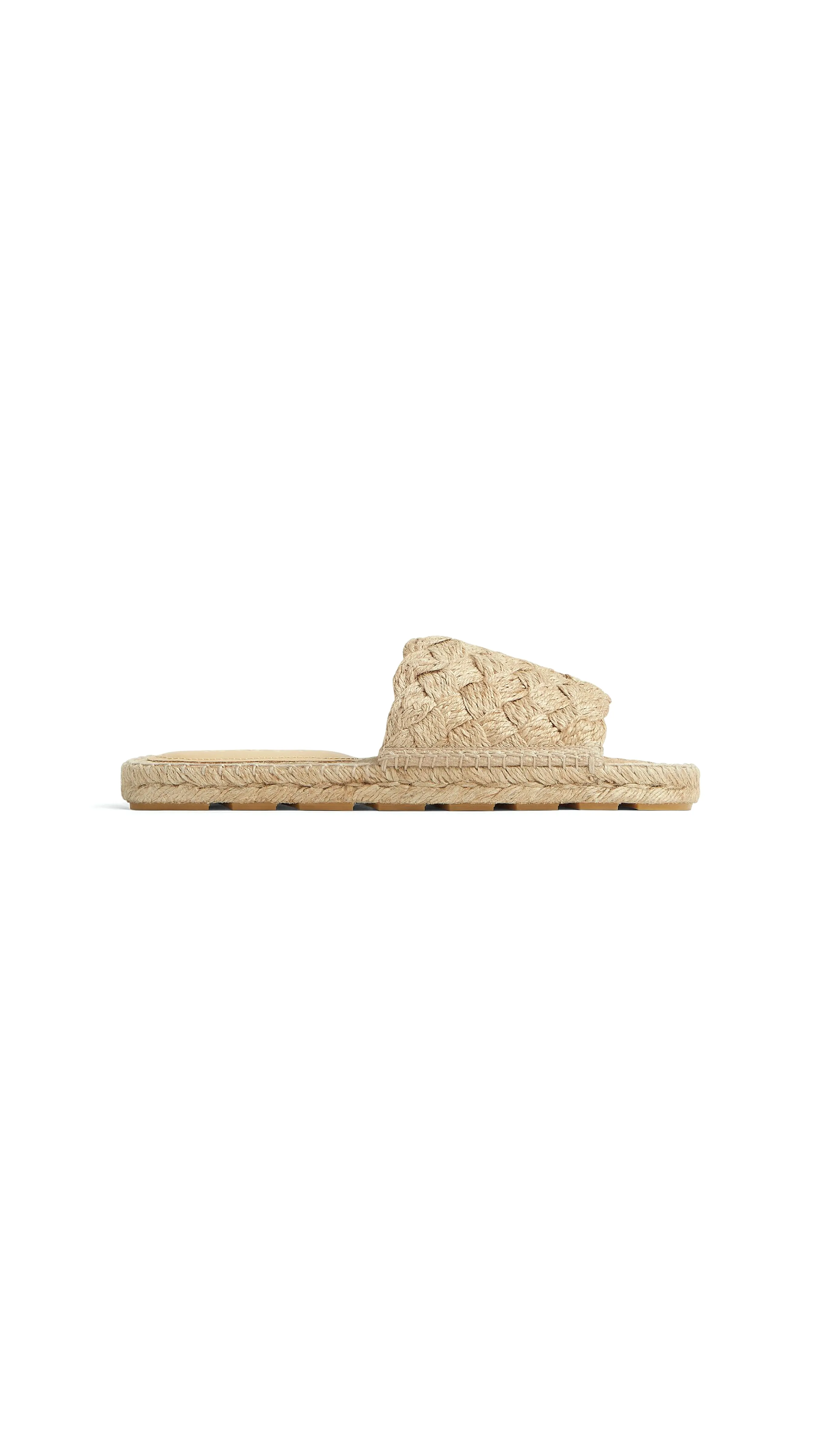 Espadrilles Slides - Cane Sugar