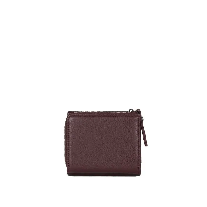 ESSENTIAL ZIP WALLET Woman Dark burgundy