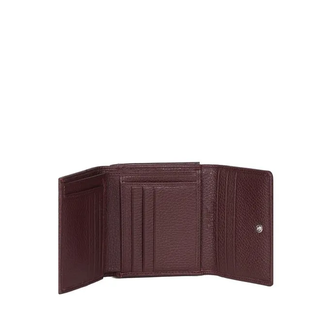 ESSENTIAL ZIP WALLET Woman Dark burgundy