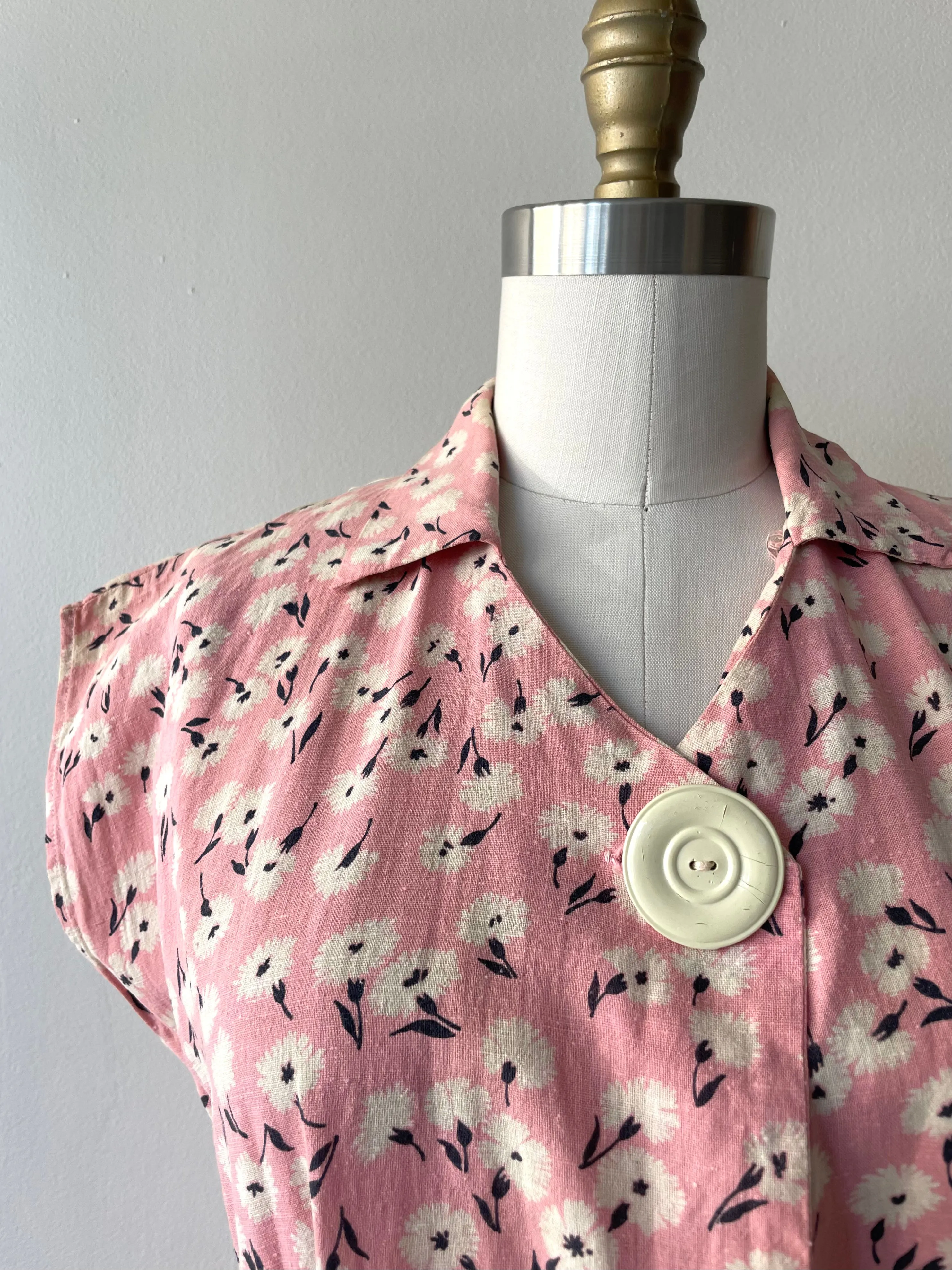 Feedsack Floral Dress | 1930s