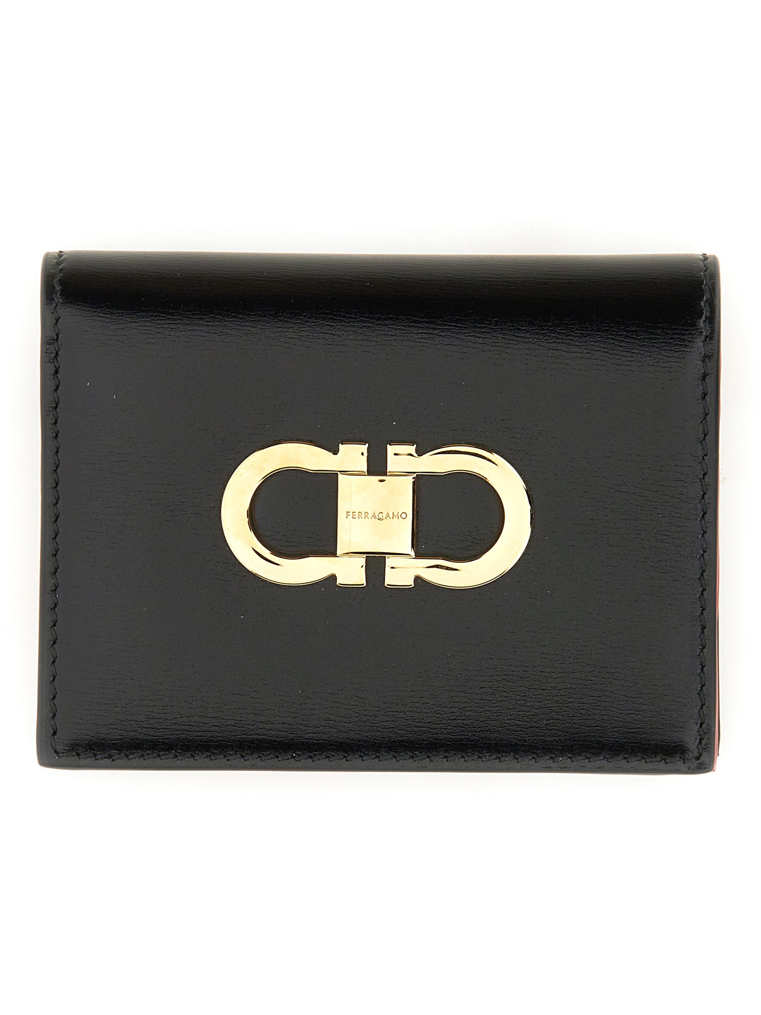 FERRAGAMO    LEATHER GANCINI WALLET