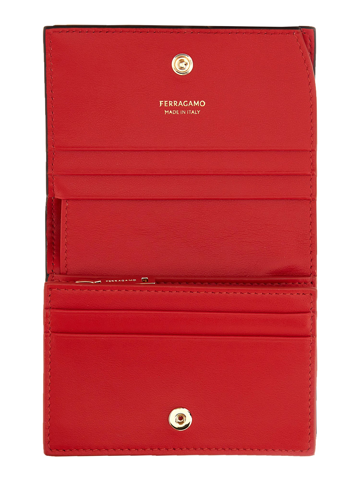 FERRAGAMO    LEATHER GANCINI WALLET