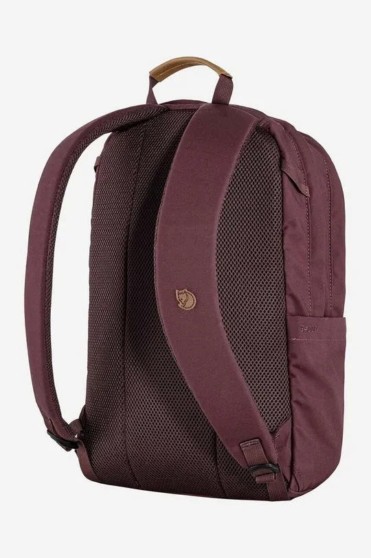 Fjallraven backpack Raven maroon color