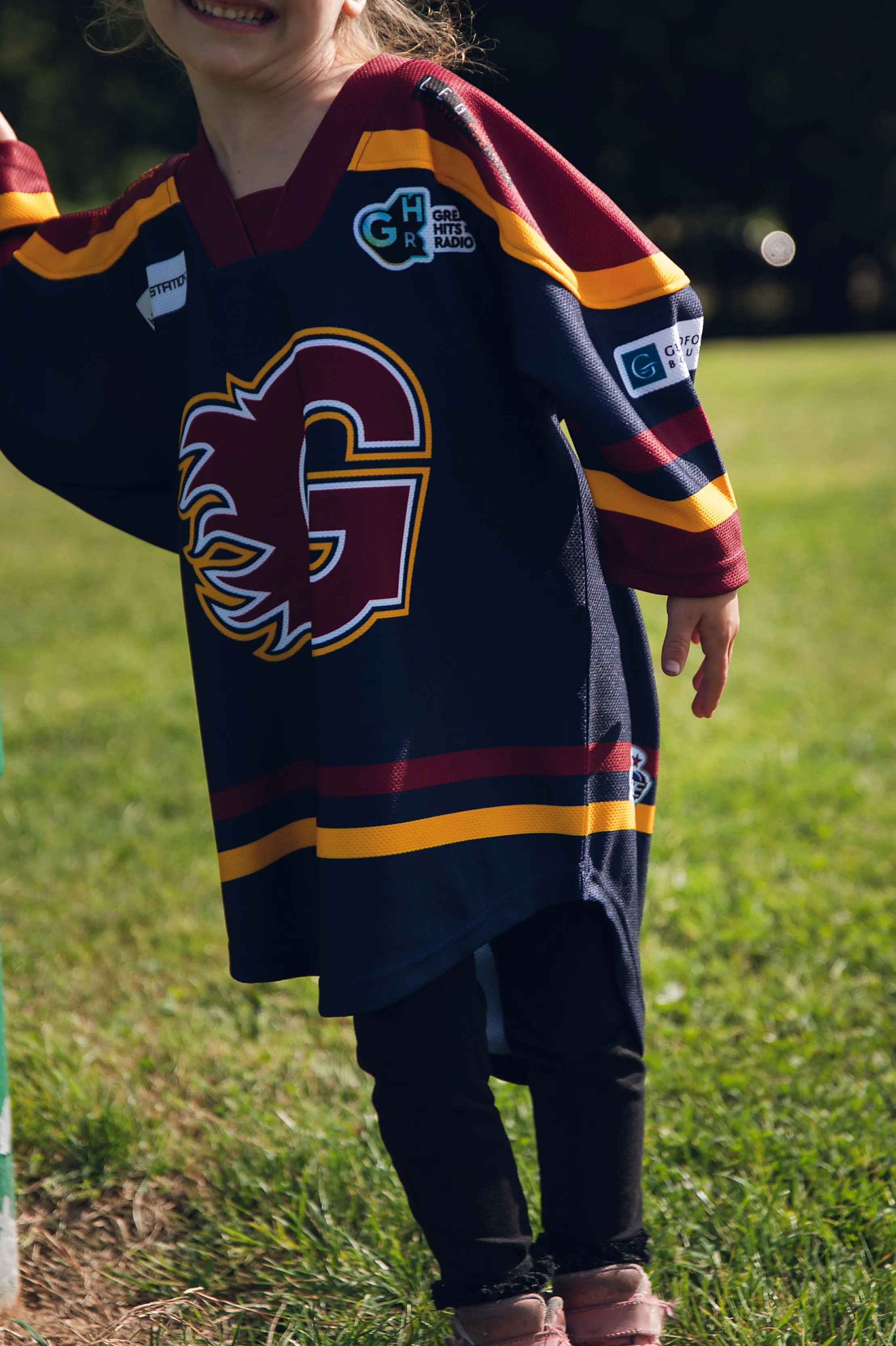 Flames Junior Fan Replica Jersey Home