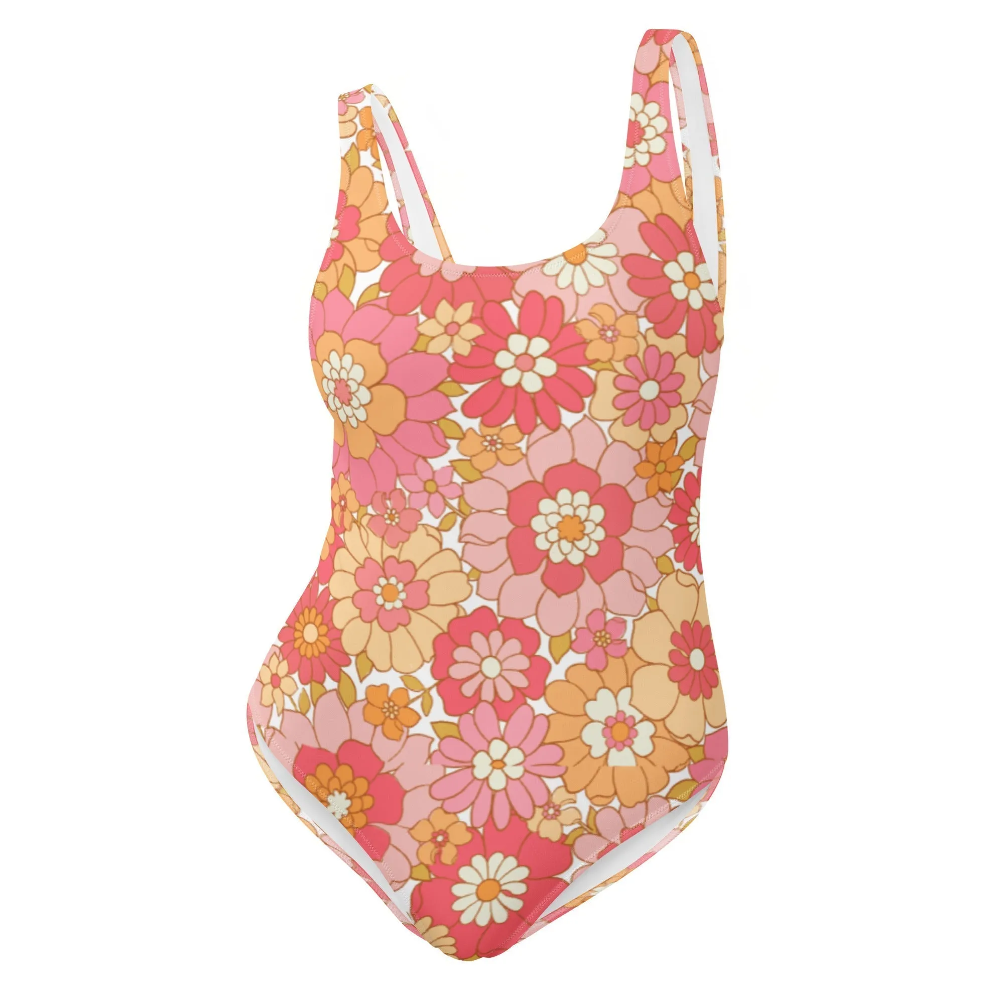 FLORIDA ECO ONE PIECE SWIMSUIT - RETRO BLOOMS