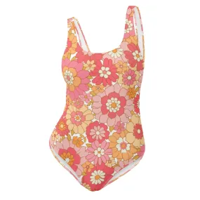 FLORIDA ECO ONE PIECE SWIMSUIT - RETRO BLOOMS