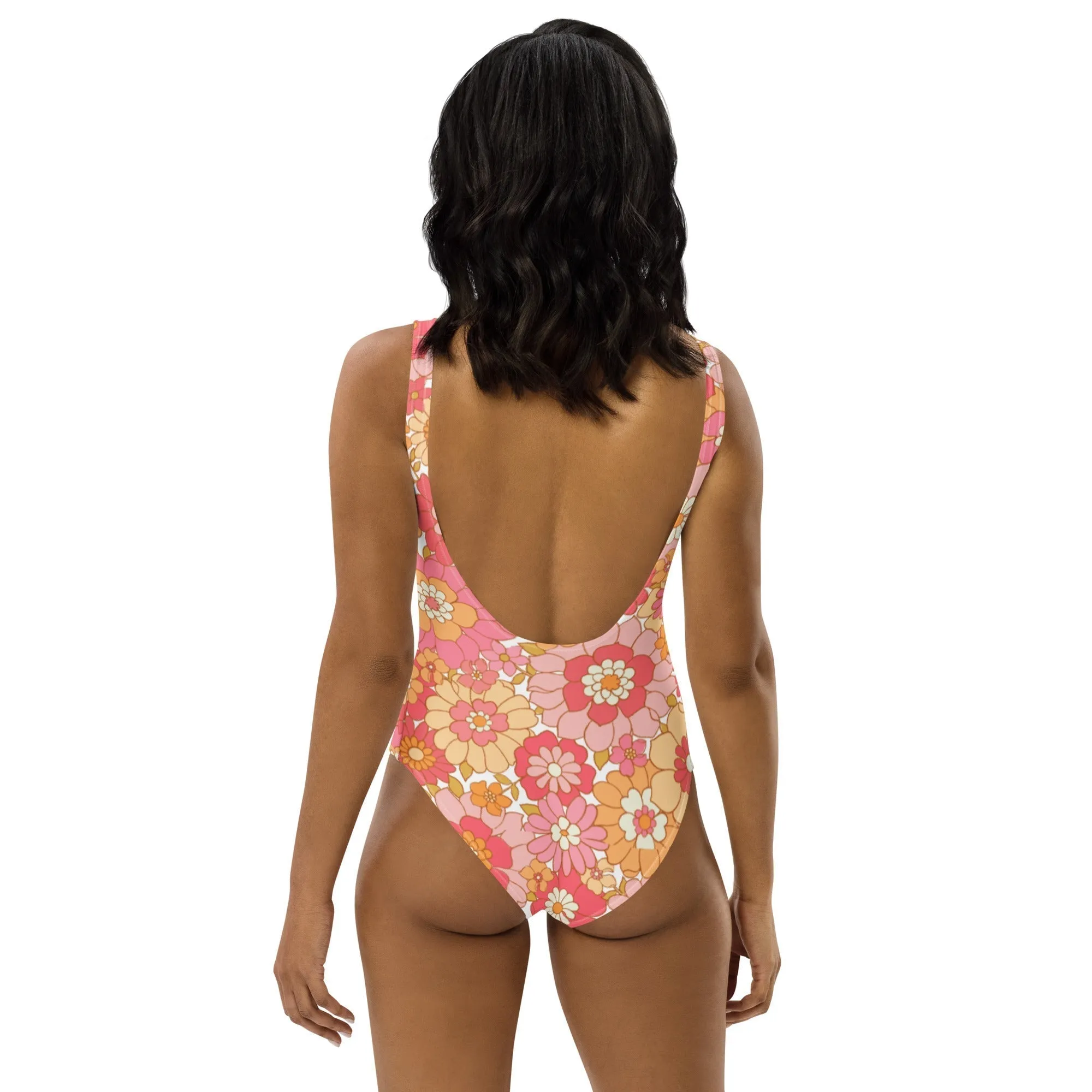 FLORIDA ECO ONE PIECE SWIMSUIT - RETRO BLOOMS