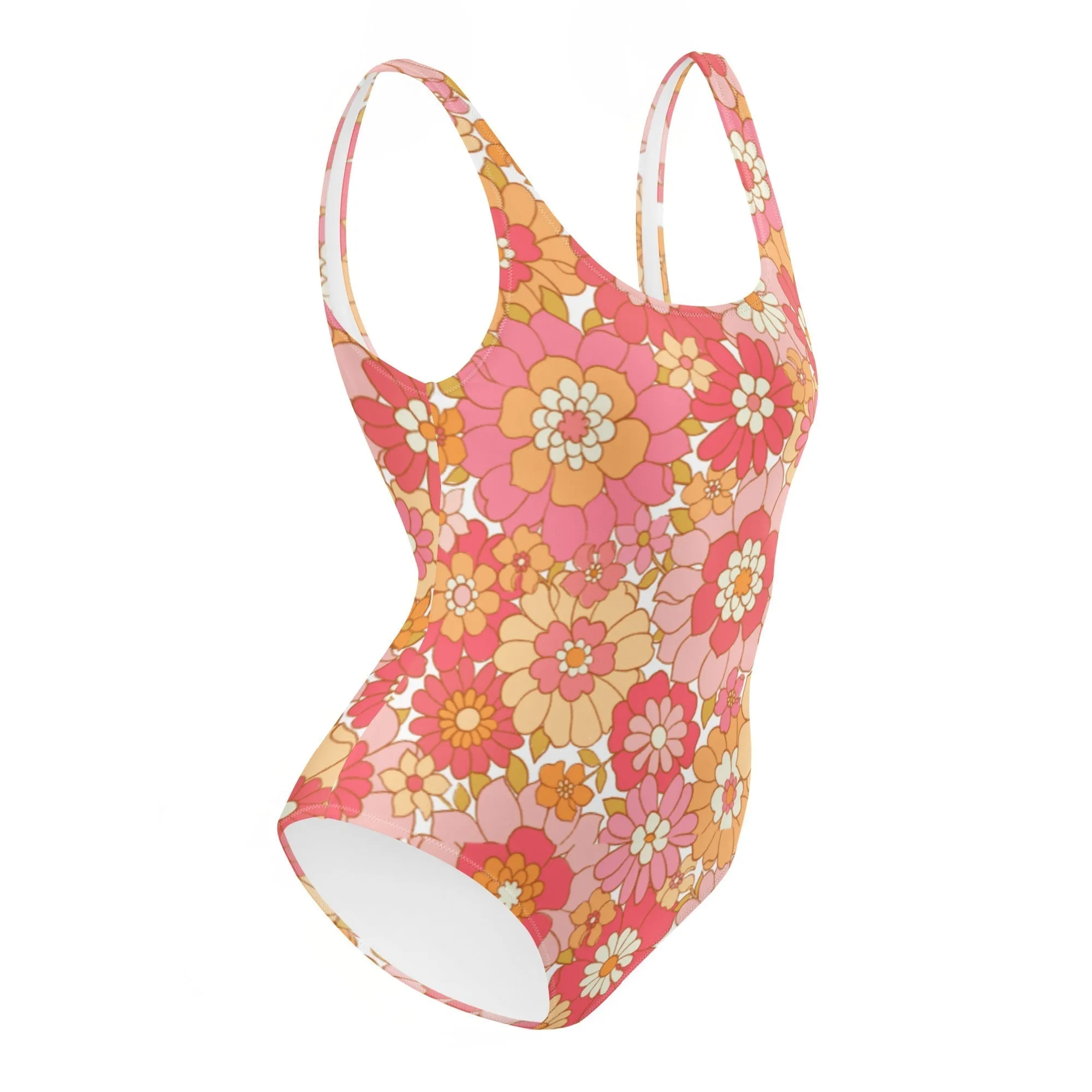 FLORIDA ECO ONE PIECE SWIMSUIT - RETRO BLOOMS