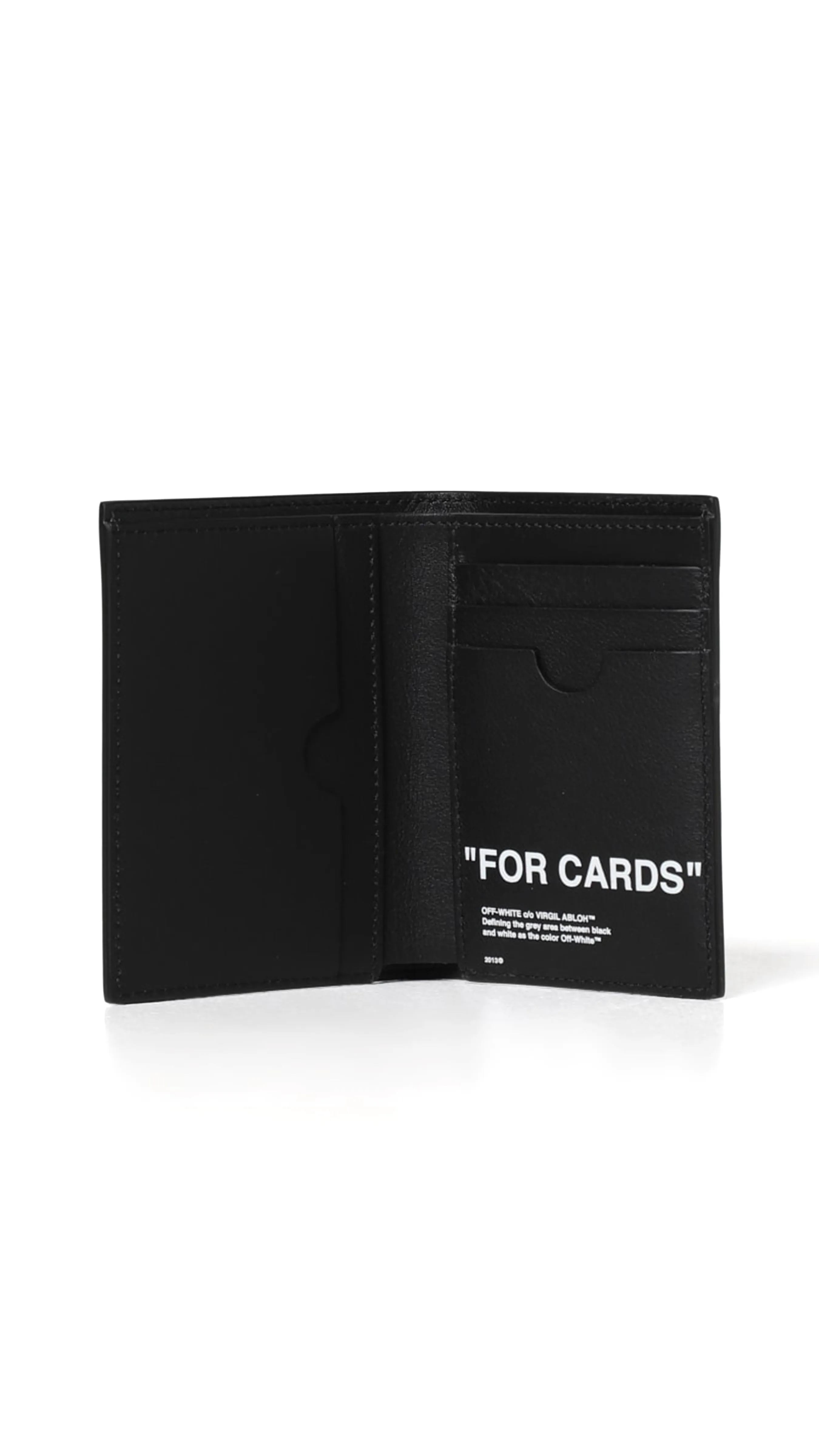 For Cards Bi-fold Wallet - Black/White