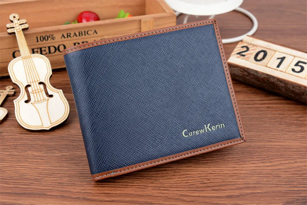 Forward Men Leather Card Cash Receipt Holder Organizer Wallet Purse Business Clutch