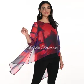 Frank Lyman Chiffon High-Low Tunic Top - Style 243246