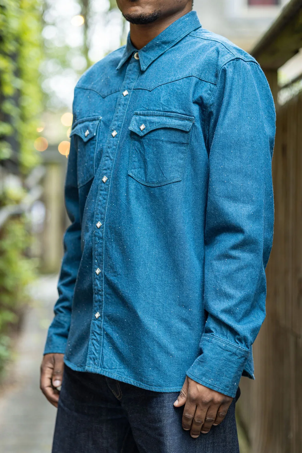 Freenote Cloth Calico - Pacific Blue Denim