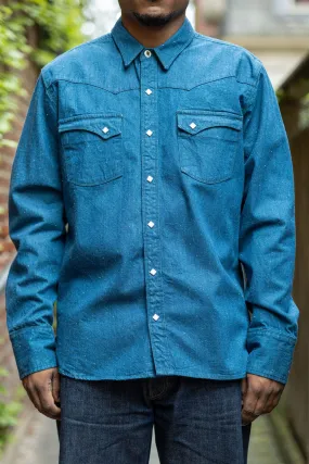 Freenote Cloth Calico - Pacific Blue Denim