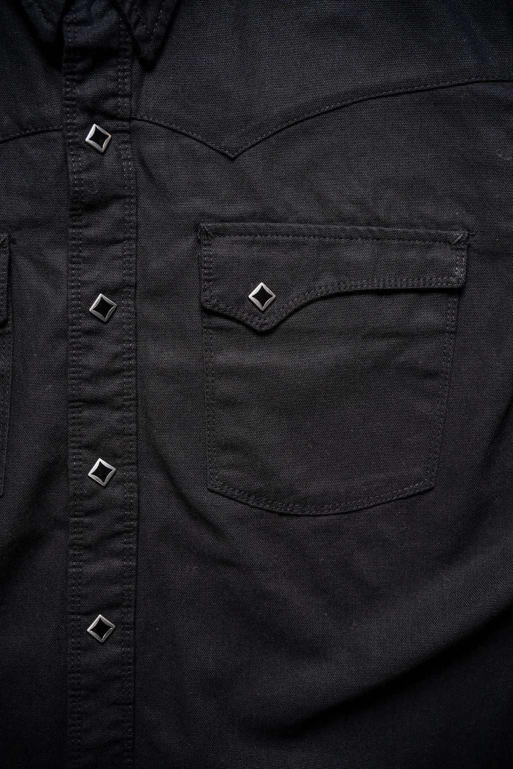 Freenote Cloth Calico S/S - 9oz Black Denim