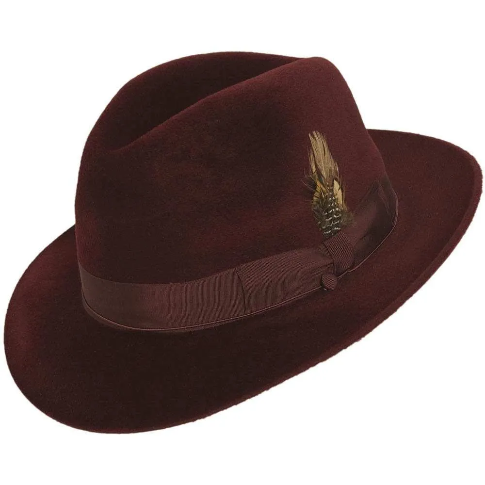 Galaxy Velour Fedora