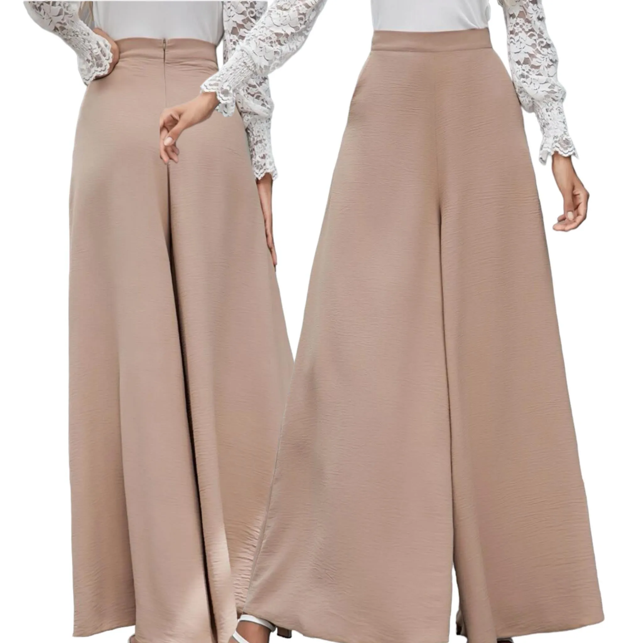 GBOSS Palazzo Flow Pants w Pockets