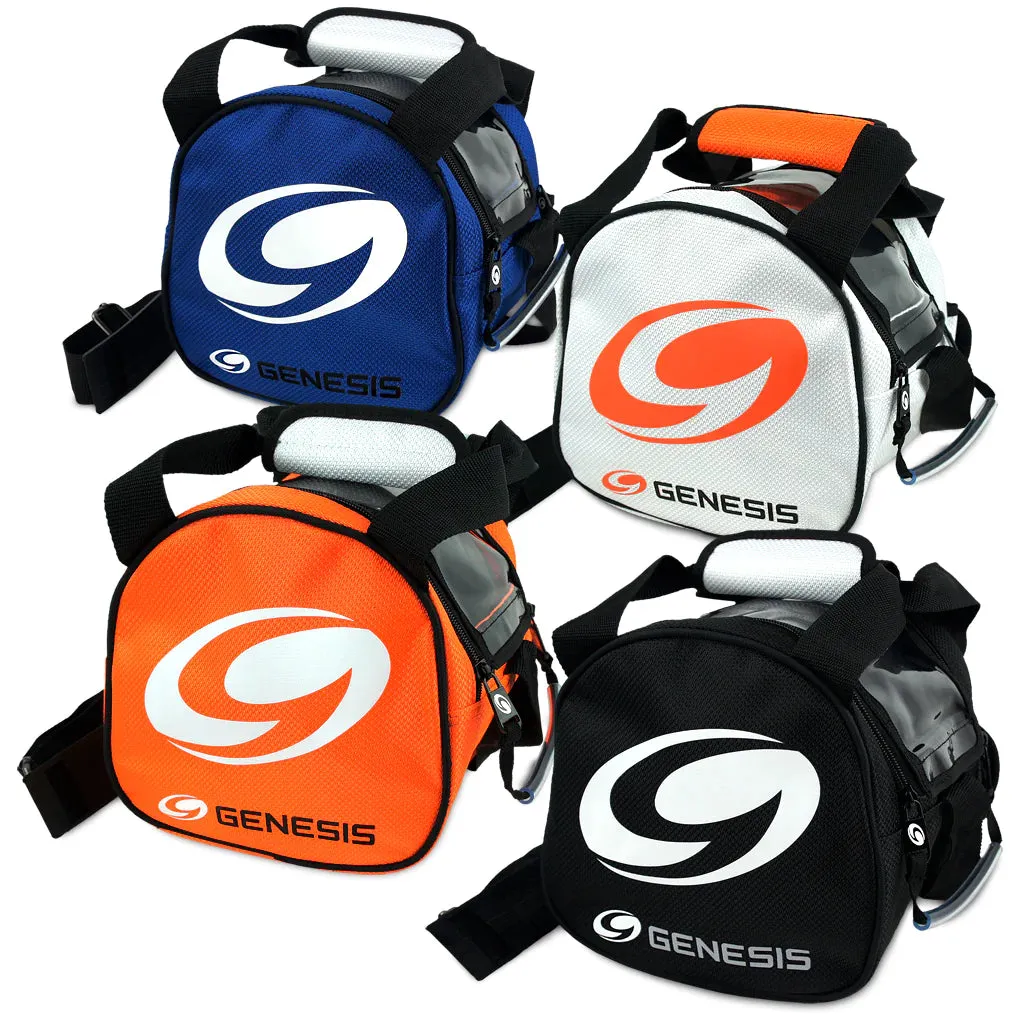 Genesis Single Sport Add-On-Ball White Bag Bowling Bag