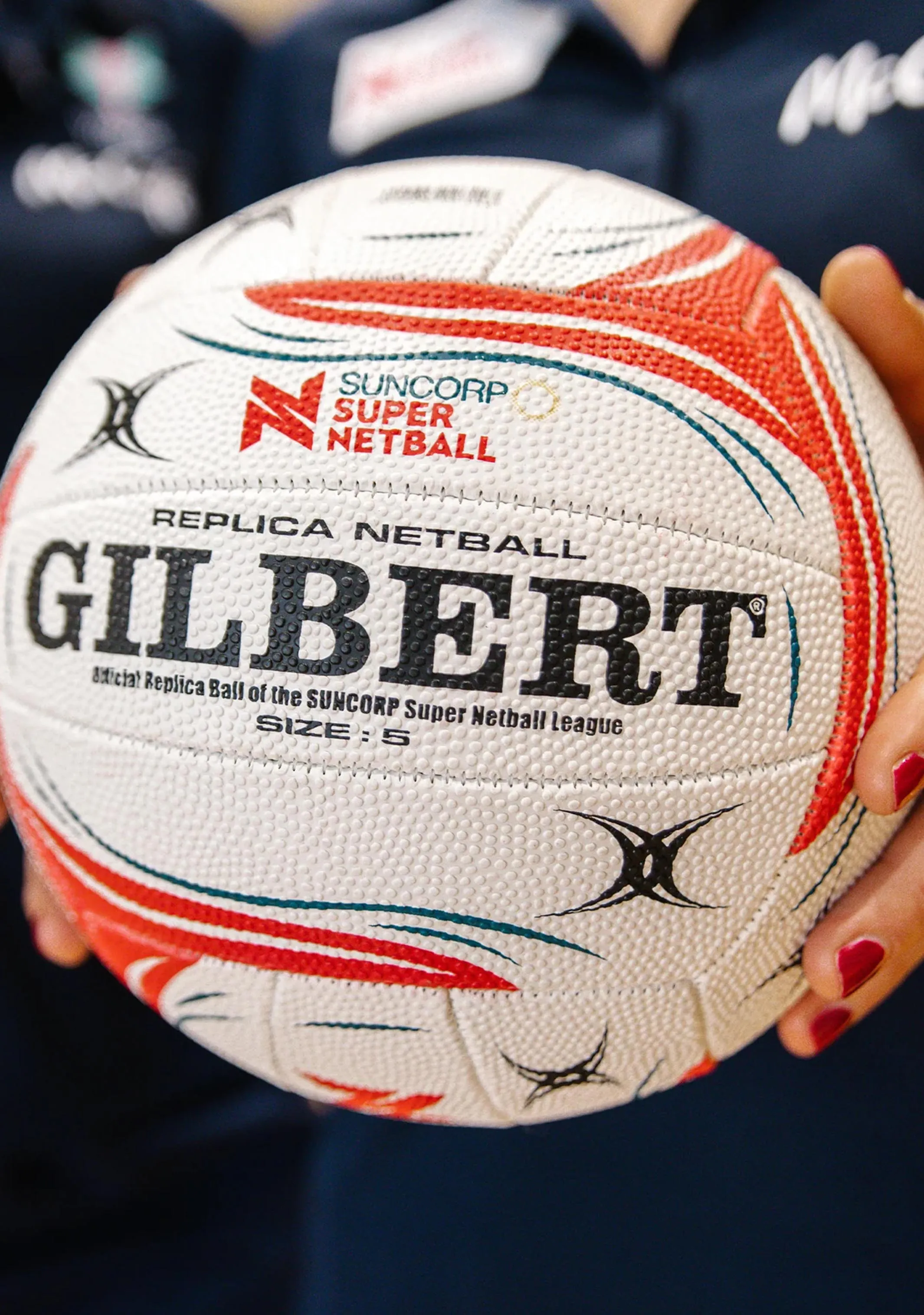 Gilbert Super Netball Replica  Size 5