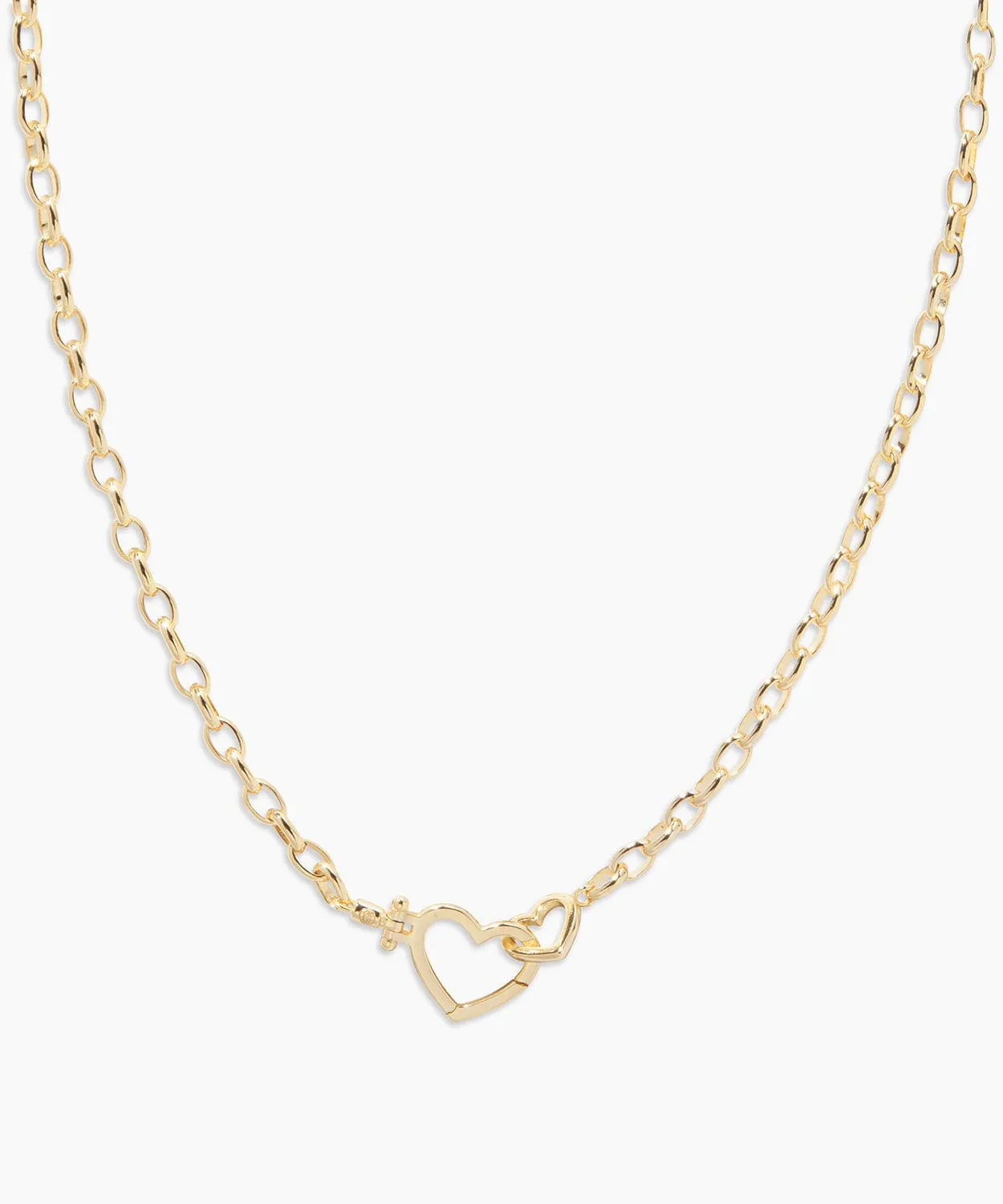 Gorjana Parker Heart Necklace - Gold