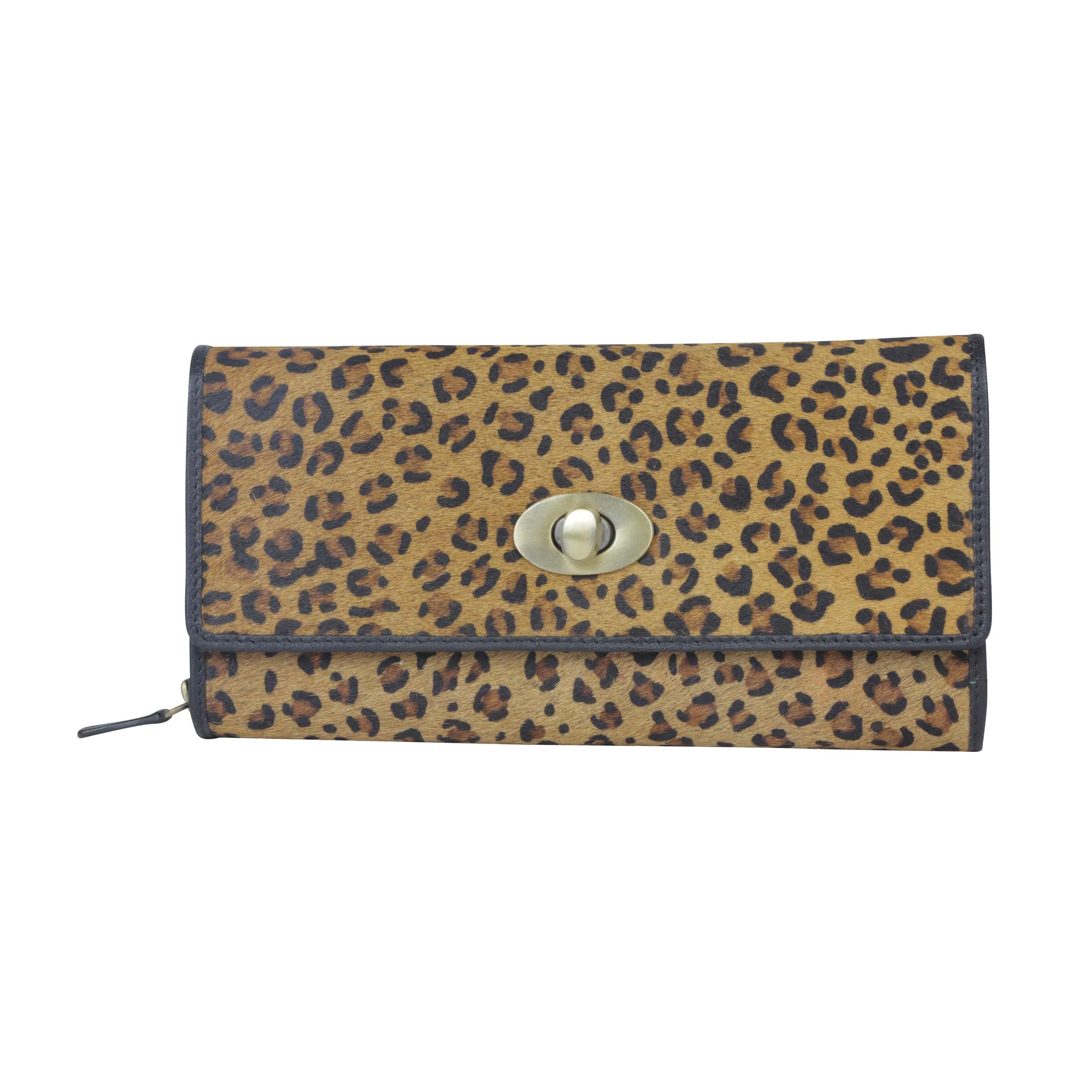 Graceful Leopard Print Wallet