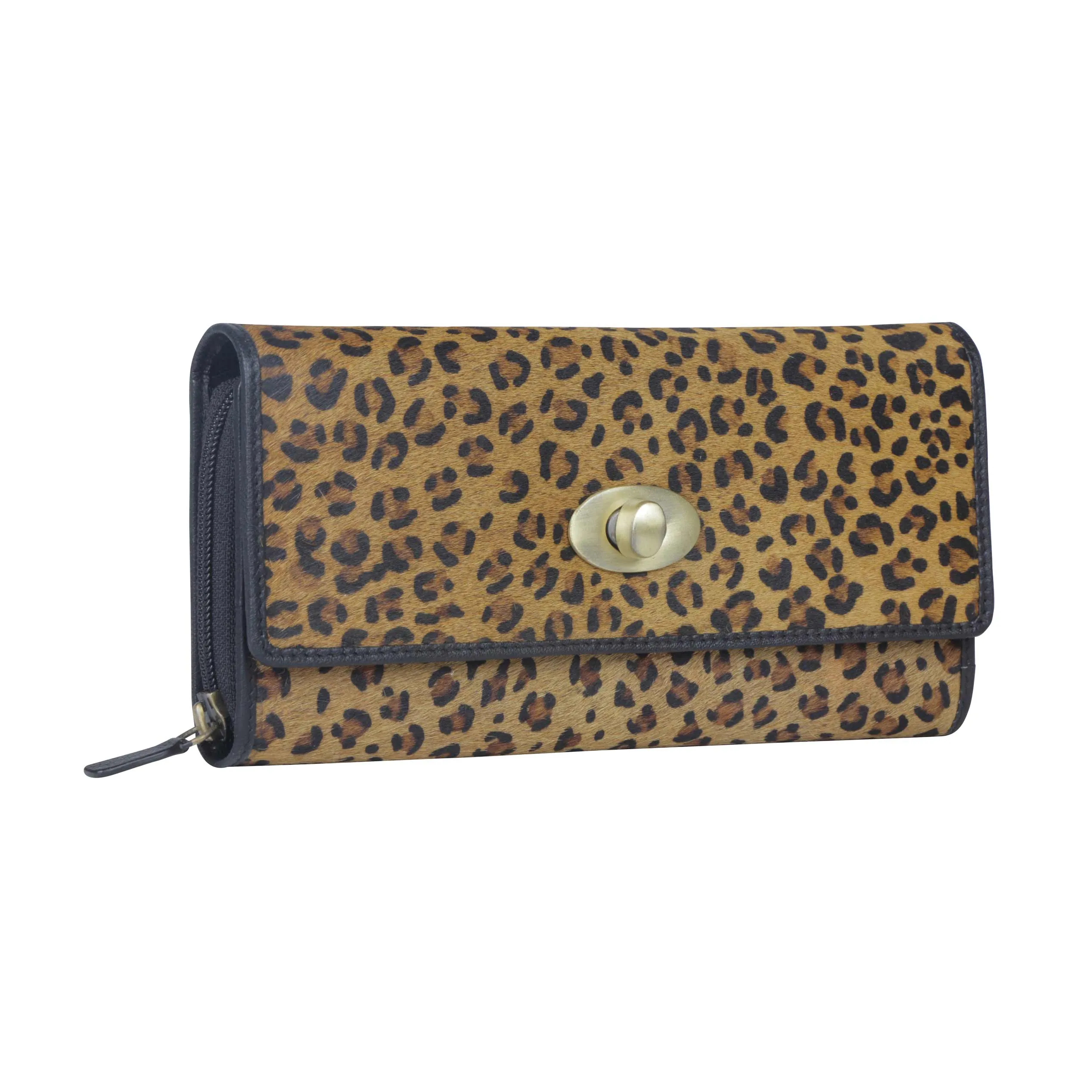 Graceful Leopard Print Wallet