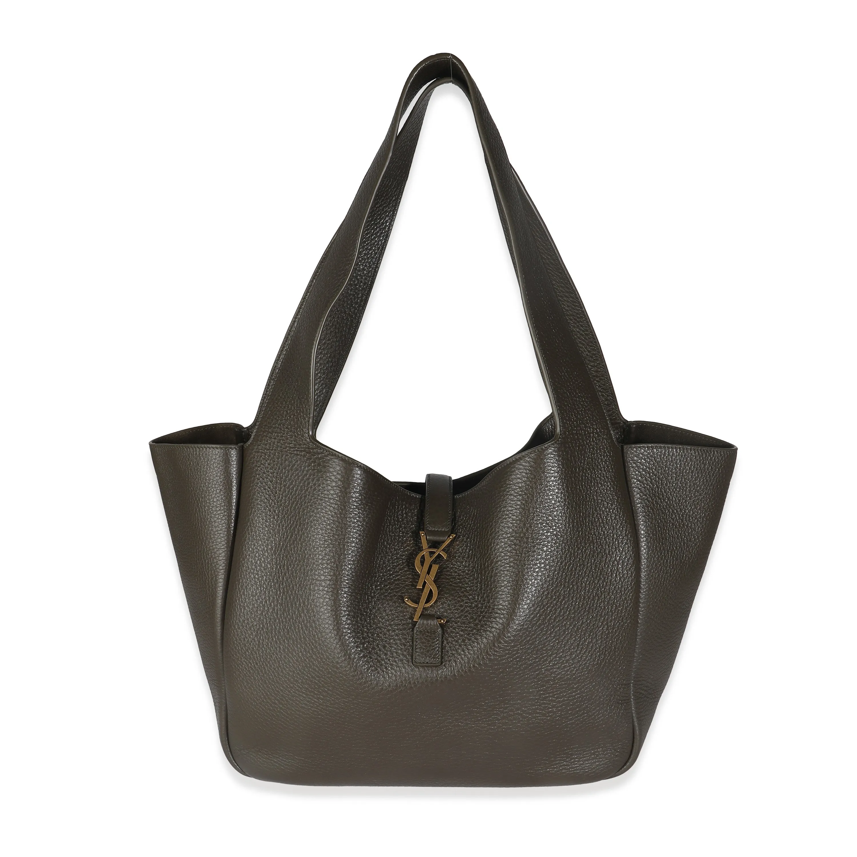 Grey Grained Goatskin Le 5  7 Bea Tote