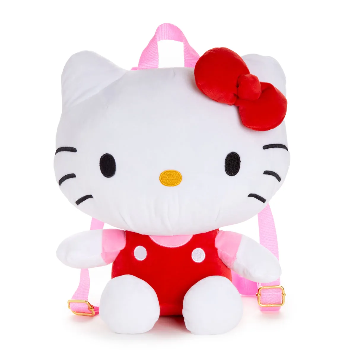 Hello Kitty Classic Red Plush Backpack