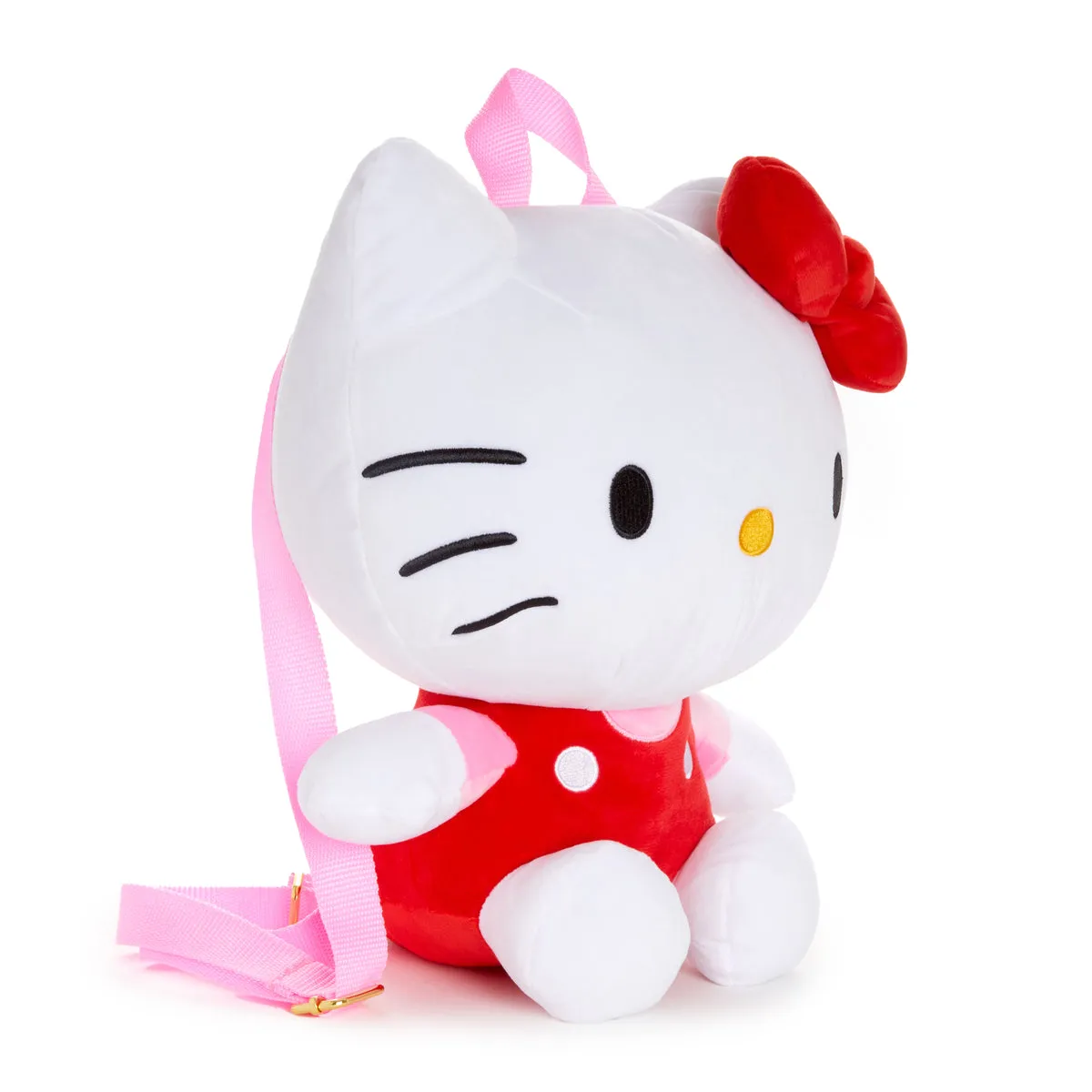 Hello Kitty Classic Red Plush Backpack