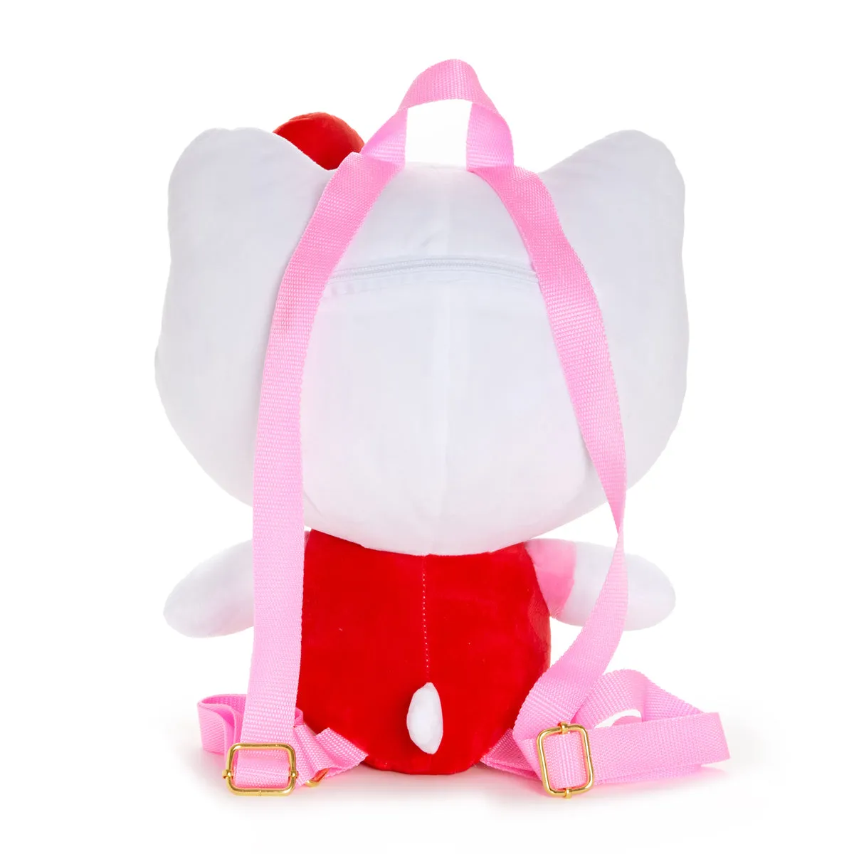 Hello Kitty Classic Red Plush Backpack