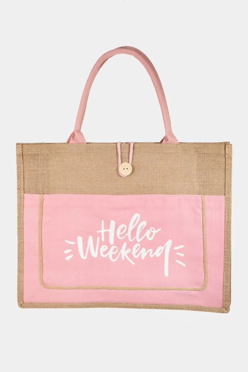 Hello Weekend Tote Bag