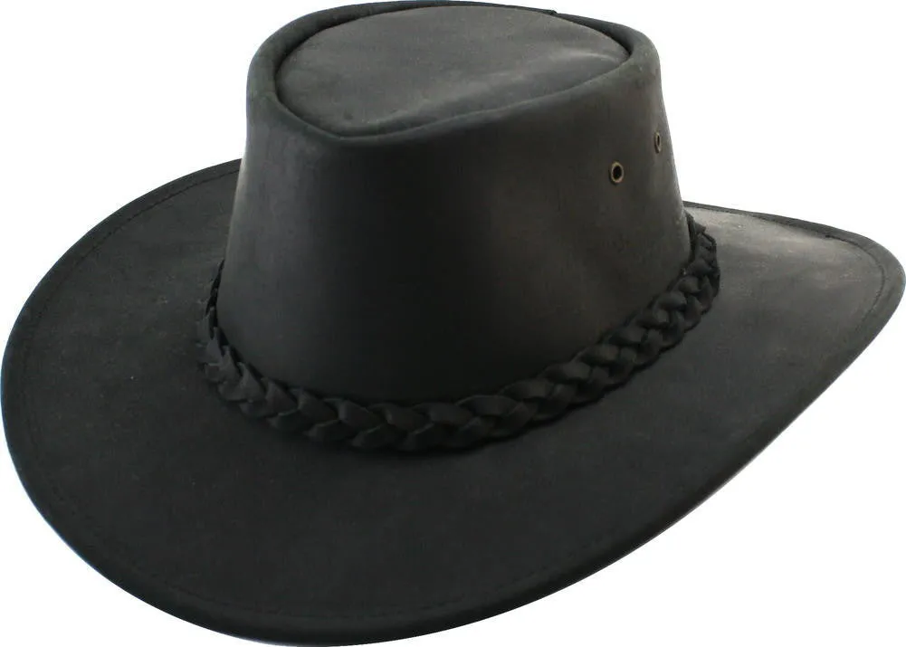 Henschel Dakota Leather Australian Hat