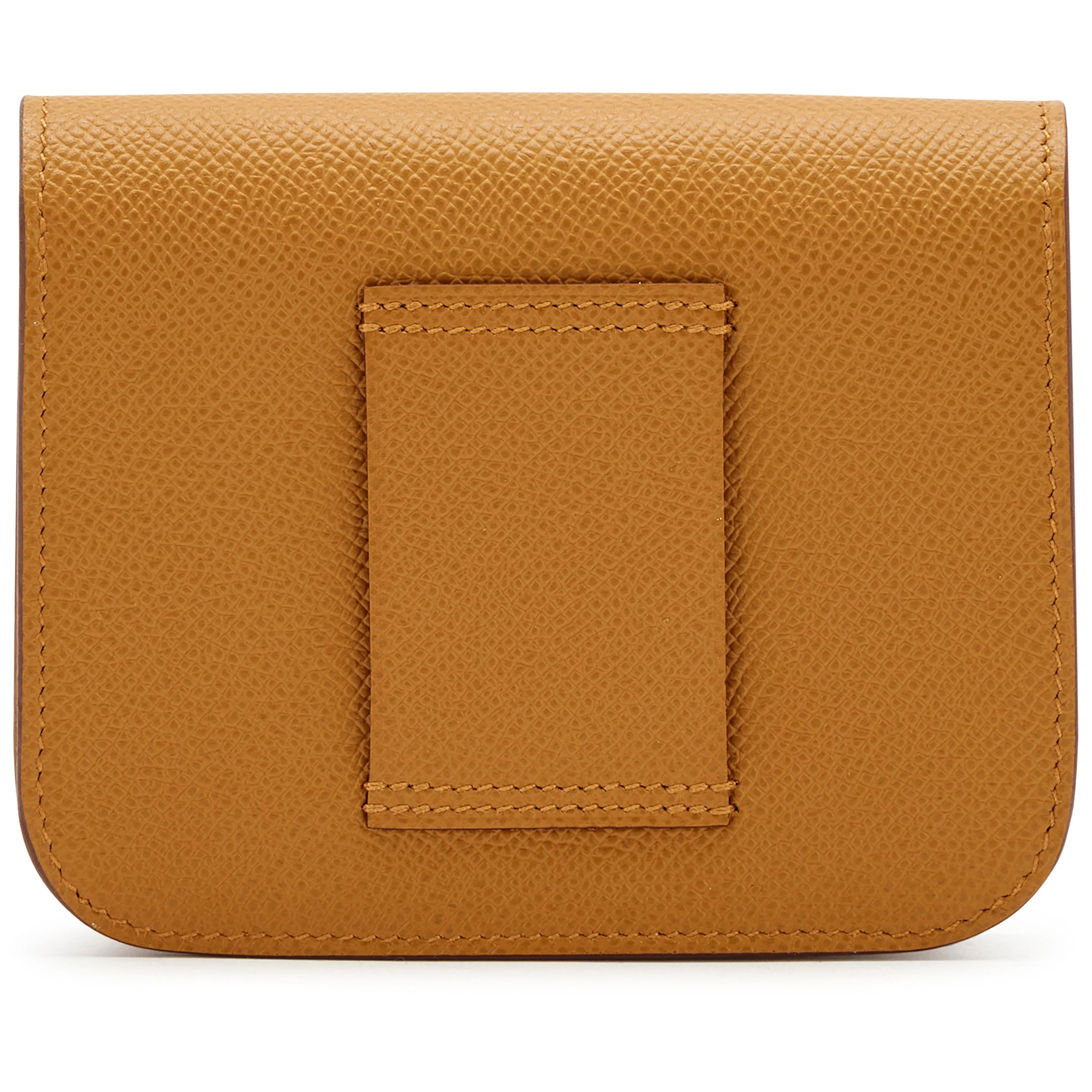 Hermès Sesame Epsom Constance Slim Wallet Palladium Hardware, 2023