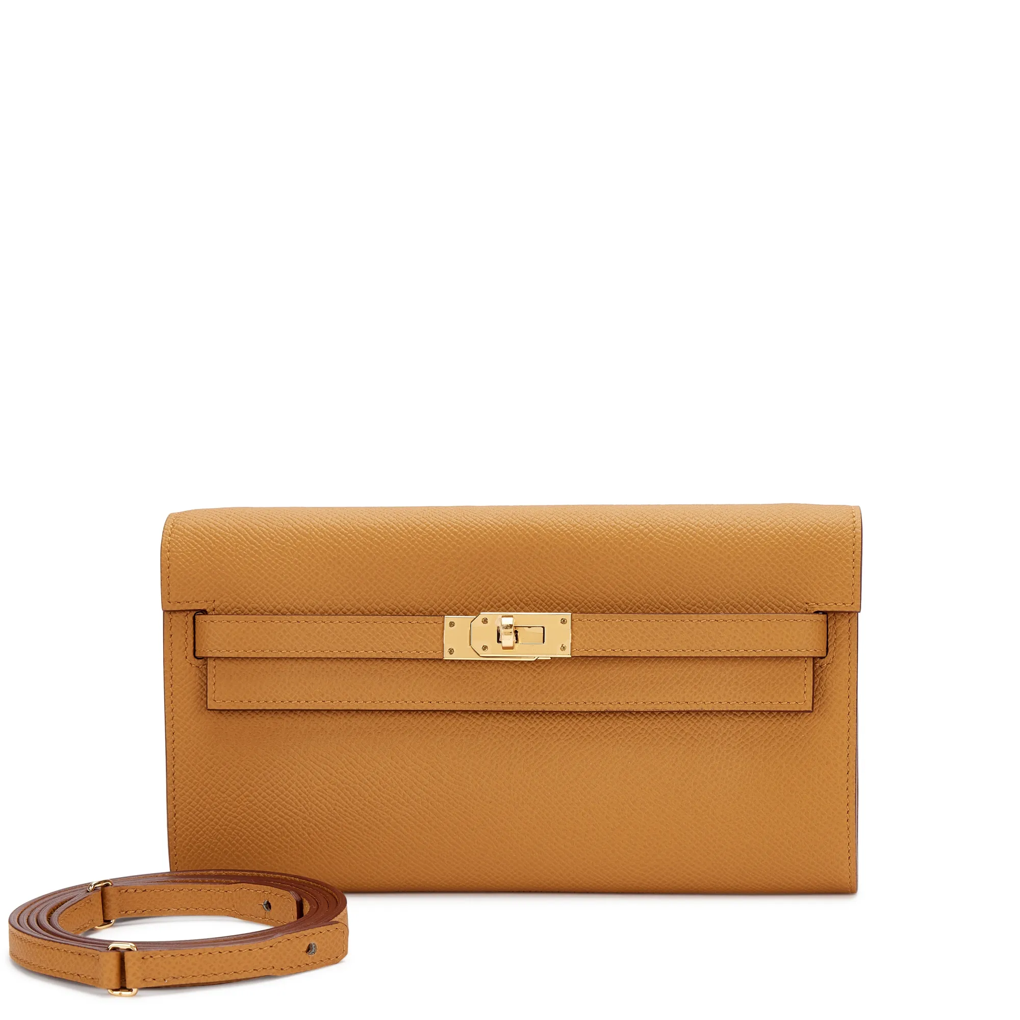 Hermès Sesame Epsom Kelly-To-Go Wallet Gold Hardware, 2020