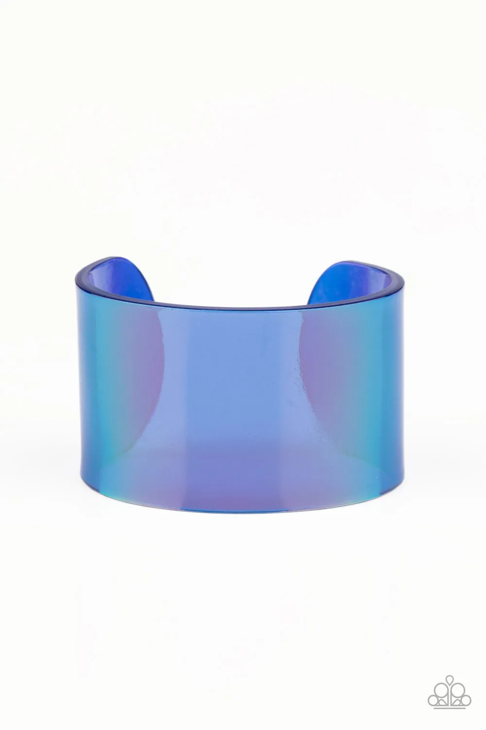 Holographic Aura - Blue Bracelet